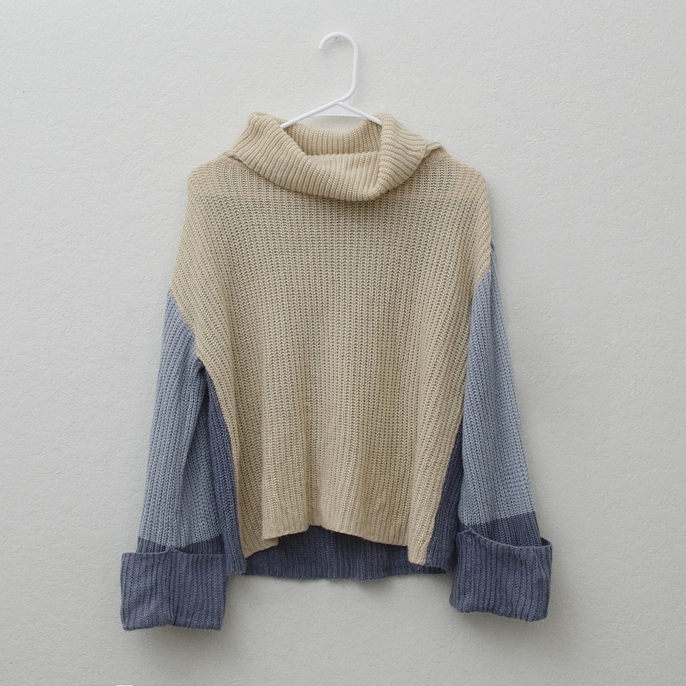 Color-block Sweater